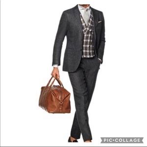 Suitsupply Grey Pure Linen Lazio